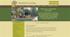 Desktop Screenshot of mansfieldtwp-nj.com